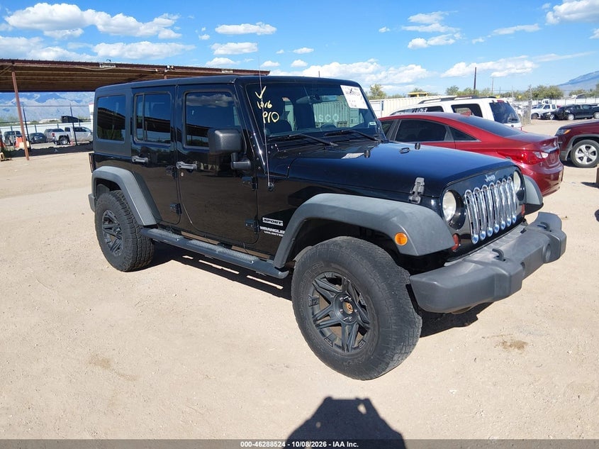 2012 JEEP WRANGLER UNLIMITED SPORT | 1C4BJWDG5CL274703 | UPCARS