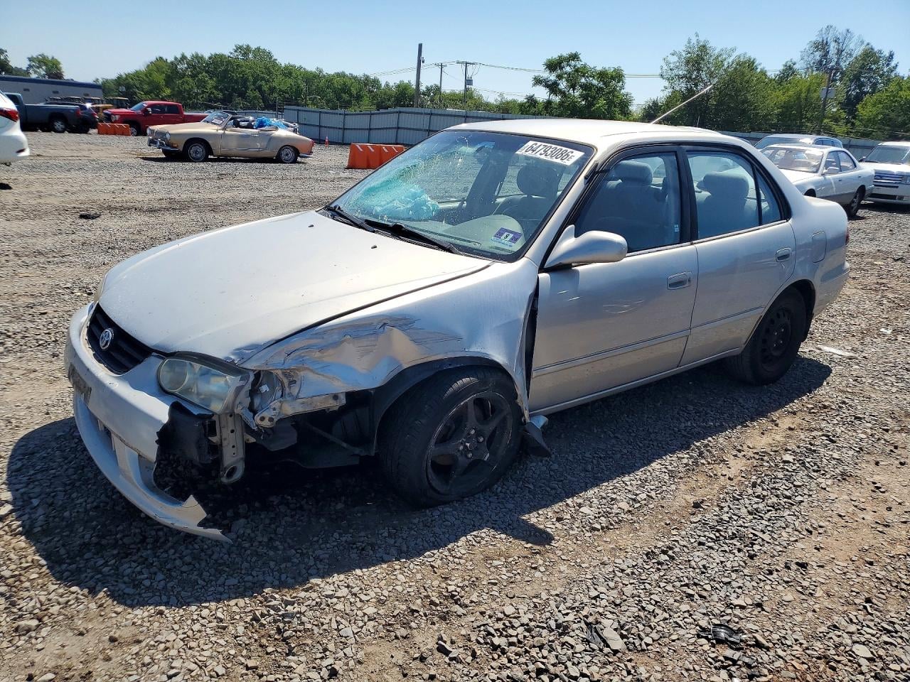 2001 TOYOTA COROLLA LE | 2T1BR12E61C391546 | UPCARS