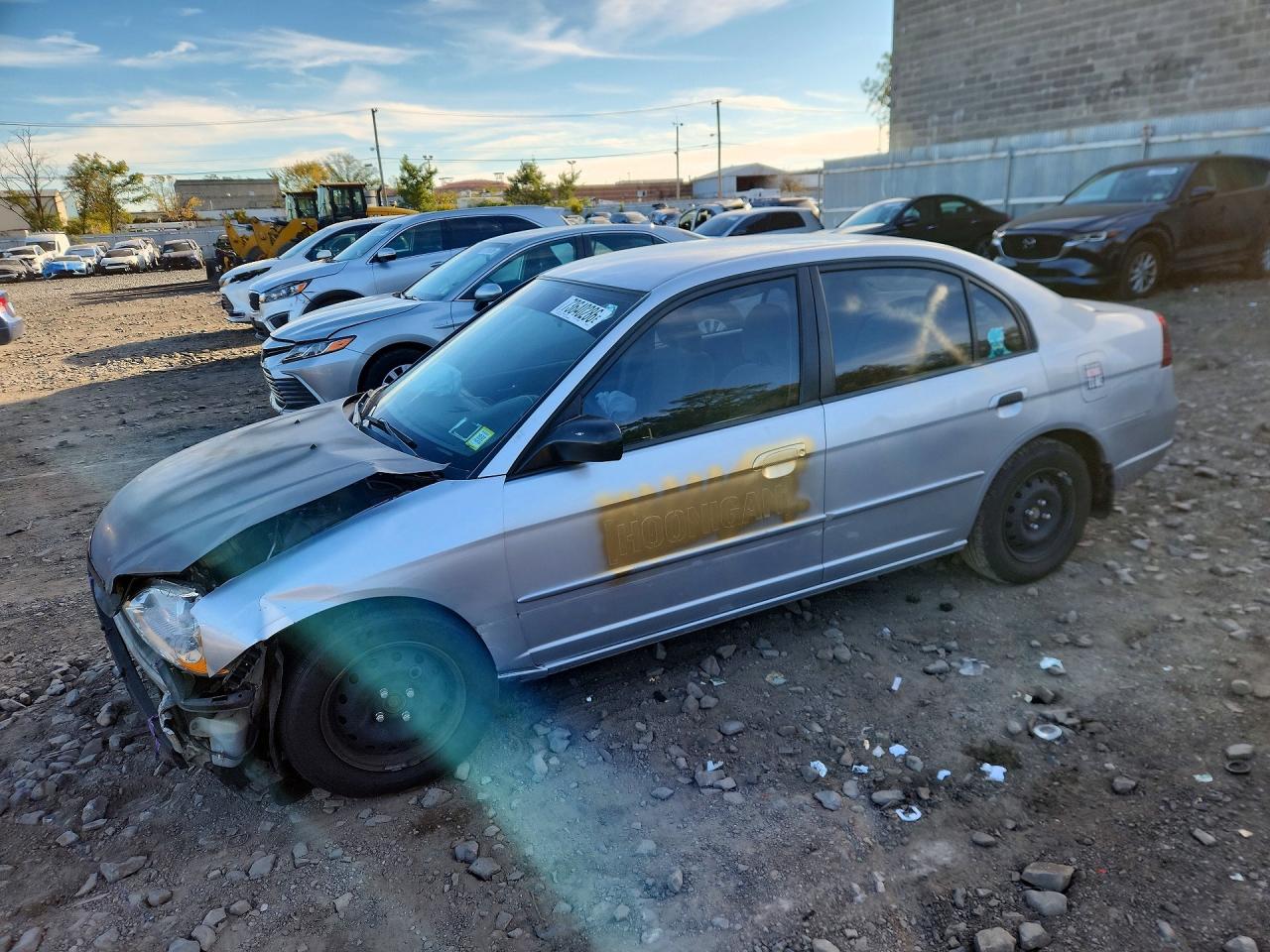 2003 HONDA CIVIC LX | 2HGES16513H622990 | UPCARS