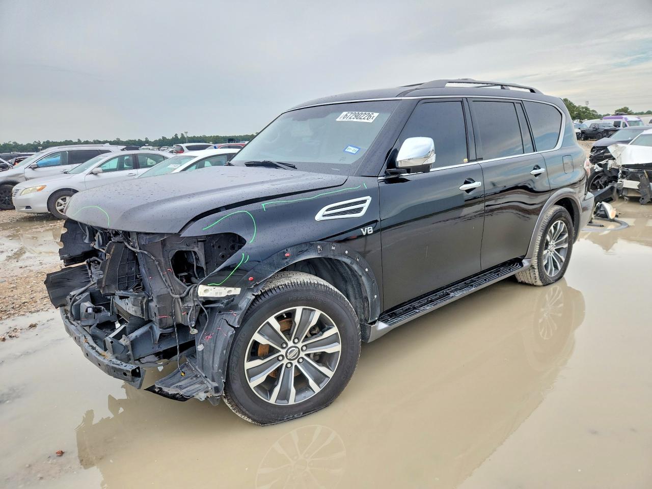 2017 NISSAN ARMADA SL | JN8AY2ND5H9009356 | UPCARS