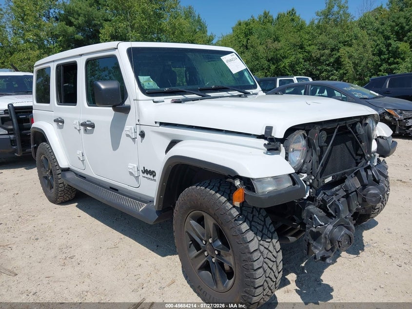 2022 JEEP WRANGLER UNLIMITED SAHARA ALTITUDE 4X4 | 1C4HJXEN2NW261714 | UPCARS