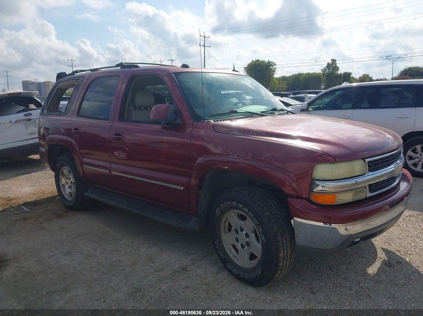 2004 CHEVROLET TAHOE LT | 1GNEC13Z44R109339 | UPCARS