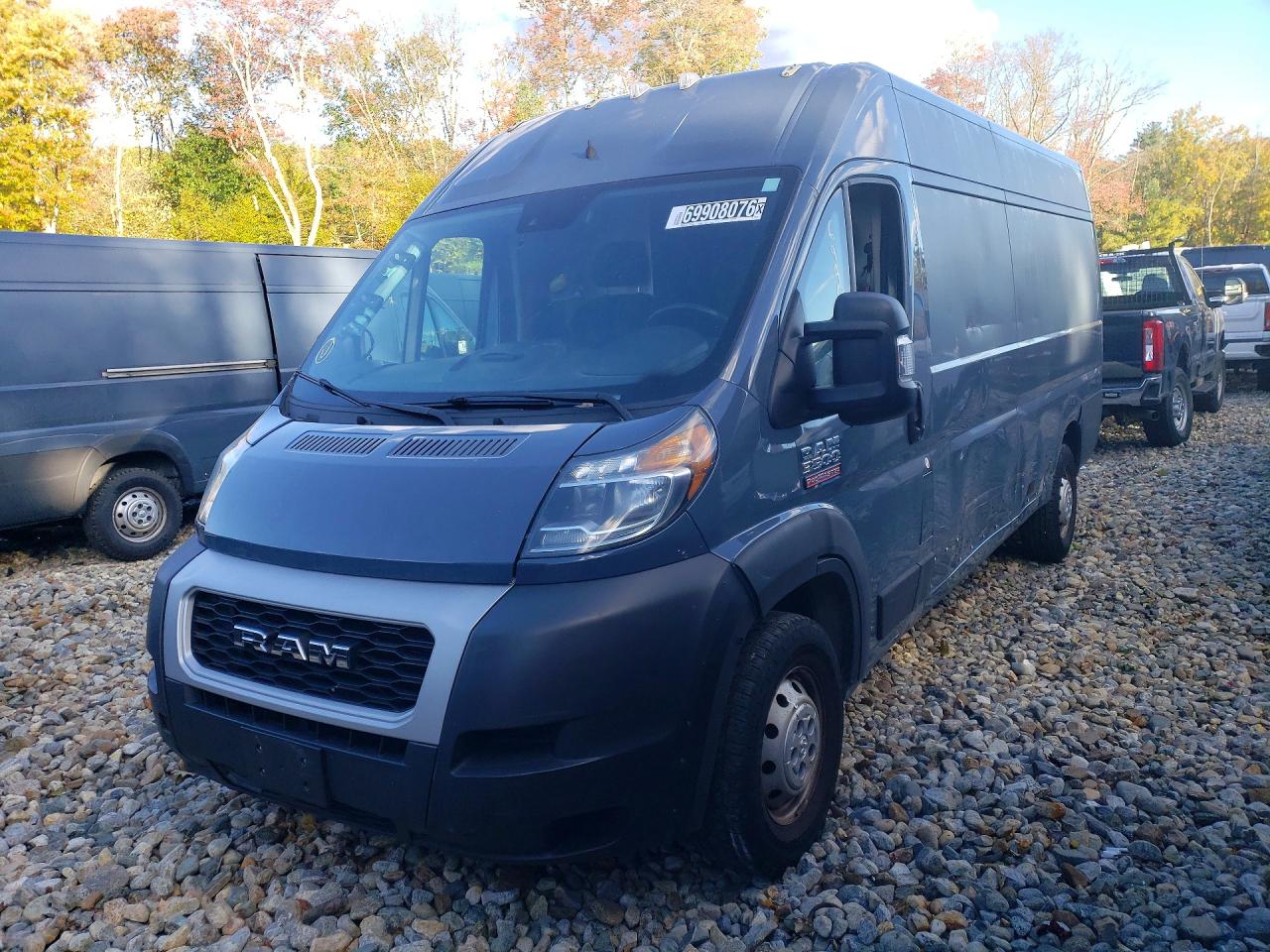 2021 RAM PROMASTER 3500 DELIVERY VAN | 3C6MRVJG0ME536144 | UPCARS