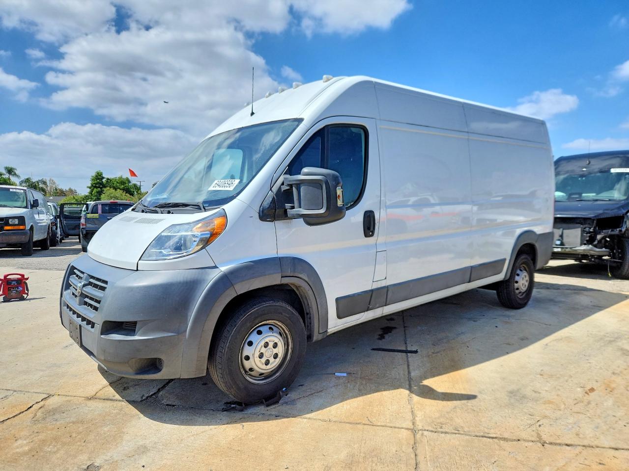 2016 RAM PROMASTER 2500 HIGH | 3C6TRVDG3GE129284 | UPCARS