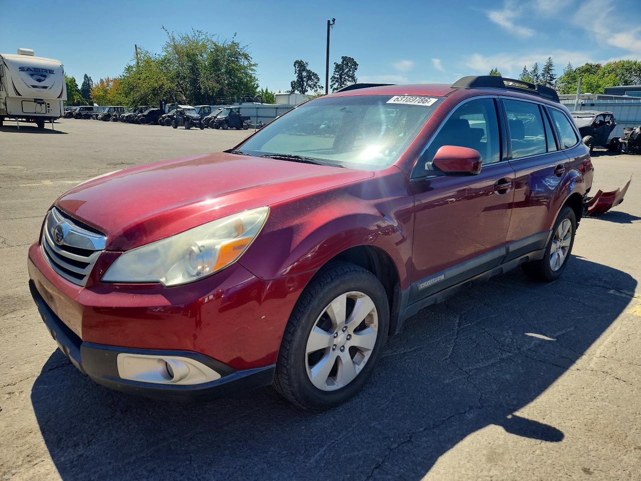 2012 SUBARU OUTBACK 2.5I | 4S4BRBAC9C3263623 | UPCARS