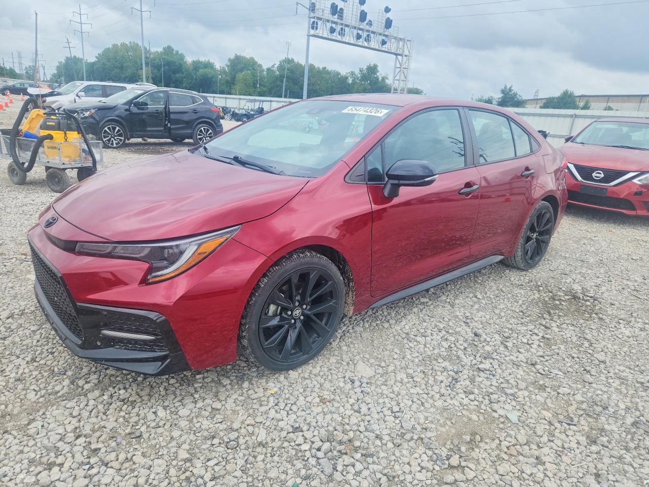 2022 TOYOTA COROLLA SE NIGHTSHADE EDITION | 5YFS4MCE0NP098651 | UPCARS