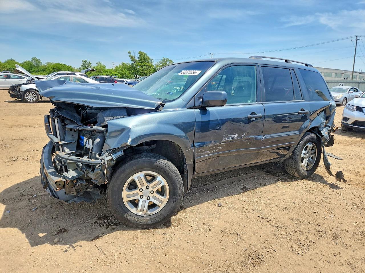 2003 HONDA PILOT EXL | 2HKYF18583H607620 | UPCARS