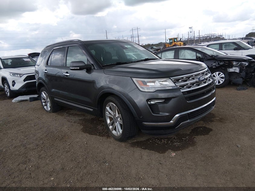 2018 FORD EXPLORER LIMITED | 1FM5K7F85JGC51865 | UPCARS