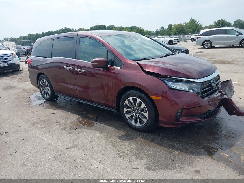 2021 HONDA ODYSSEY EX-L | 5FNRL6H7XMB006964 | UPCARS