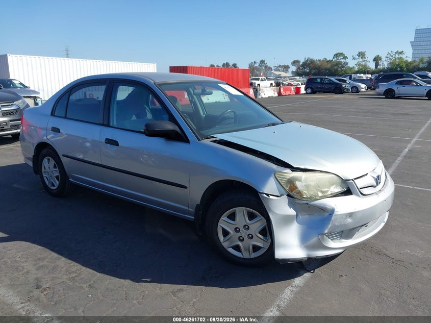 2005 HONDA CIVIC VP | 2HGES16395H590811 | UPCARS
