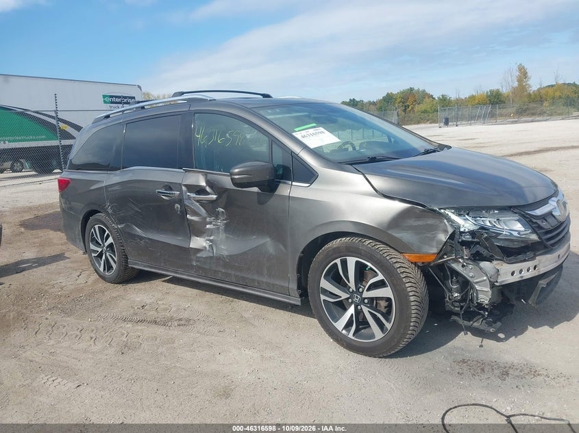 2018 HONDA ODYSSEY ELITE | 5FNRL6H99JB042660 | UPCARS