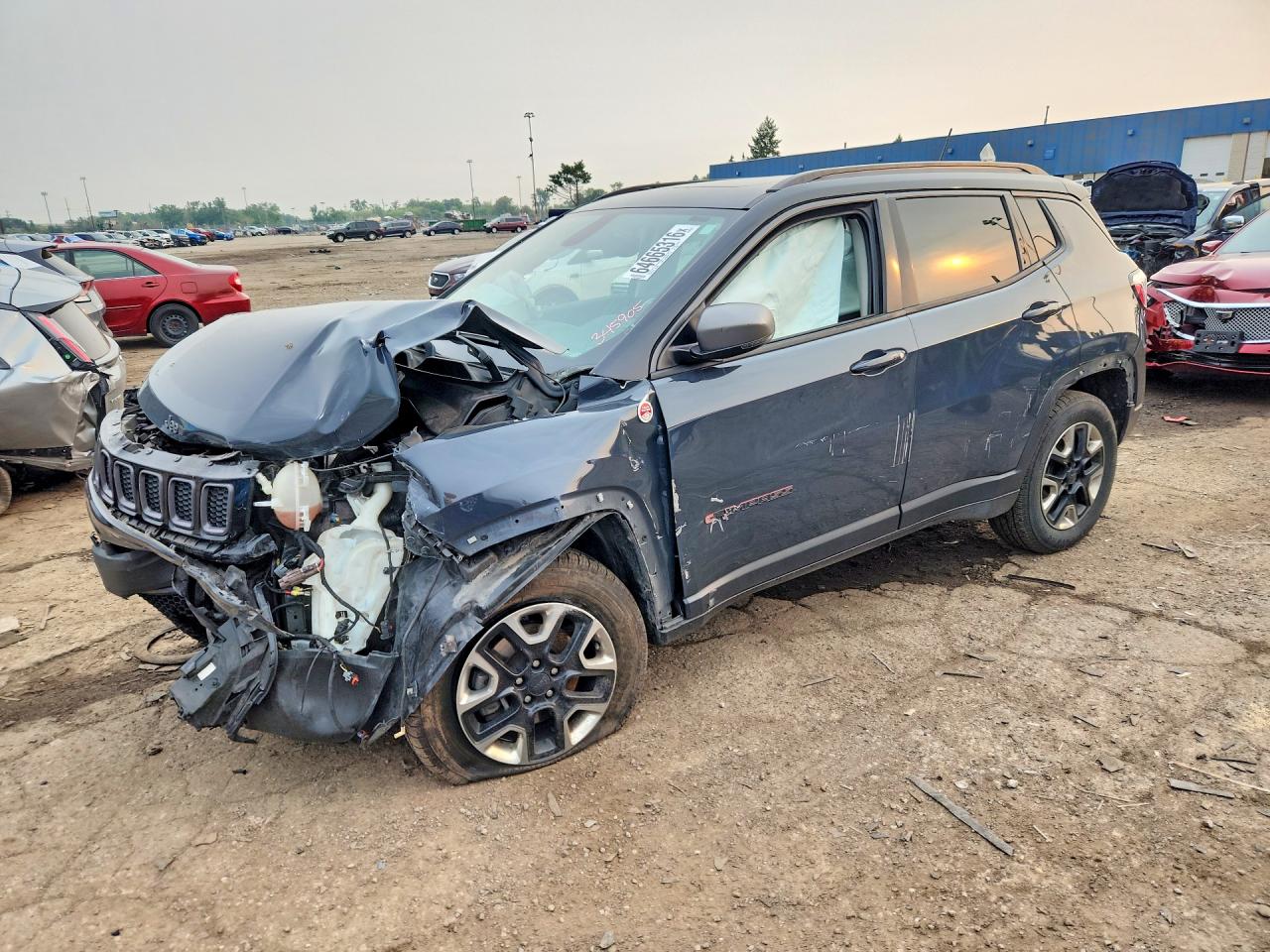 2018 JEEP COMPASS TRAILHAWK | 3C4NJDDB1JT345905 | UPCARS