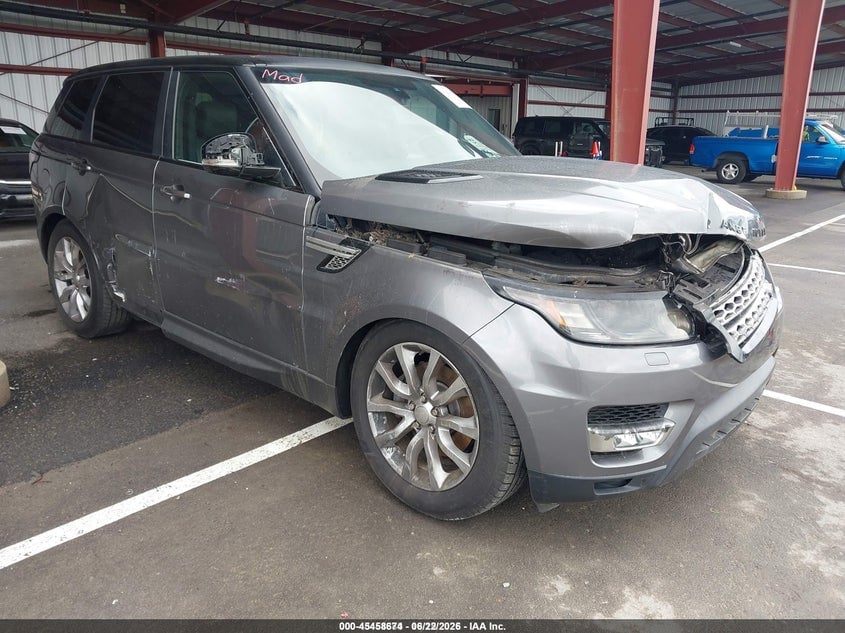 2015 LAND ROVER RANGE ROVER SPORT 3.0L V6 SUPERCHARGED HSE | SALWR2VF8FA607851 | UPCARS