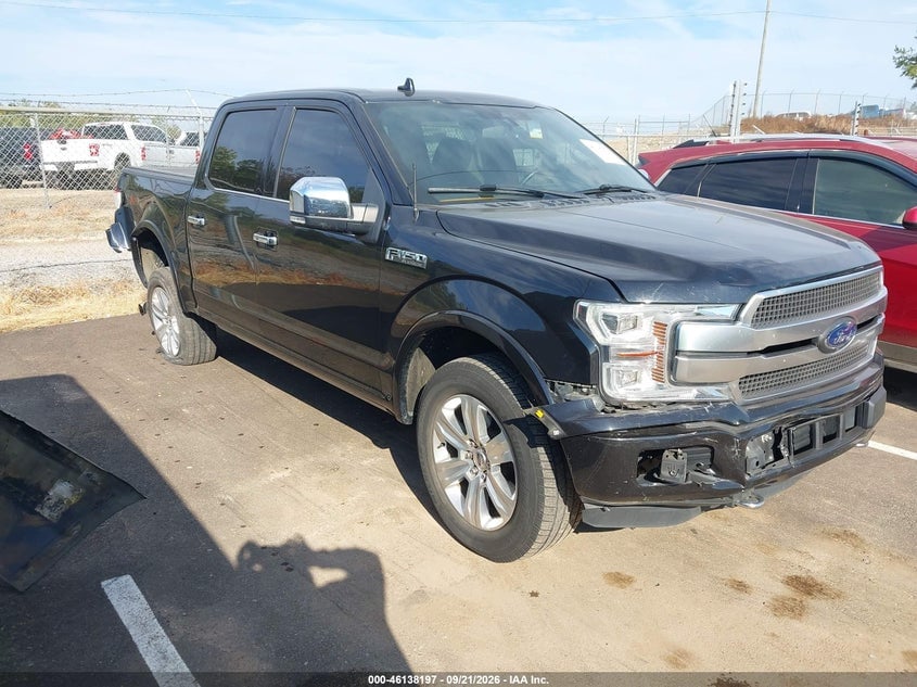 2019 FORD F-150 PLATINUM | 1FTEW1E44KFA51751 | UPCARS