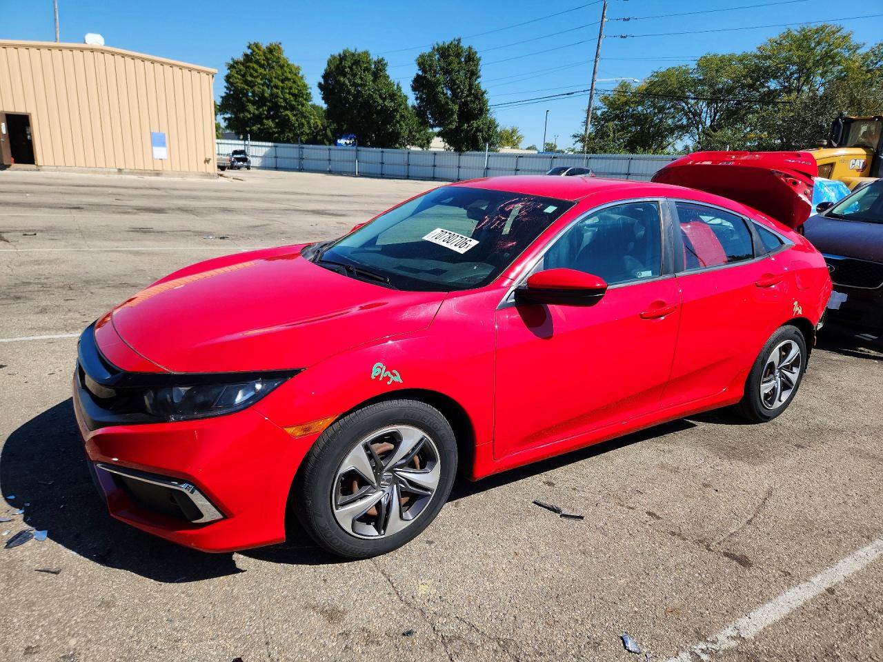 2020 HONDA CIVIC LX | 2HGFC2F69LH532633 | UPCARS