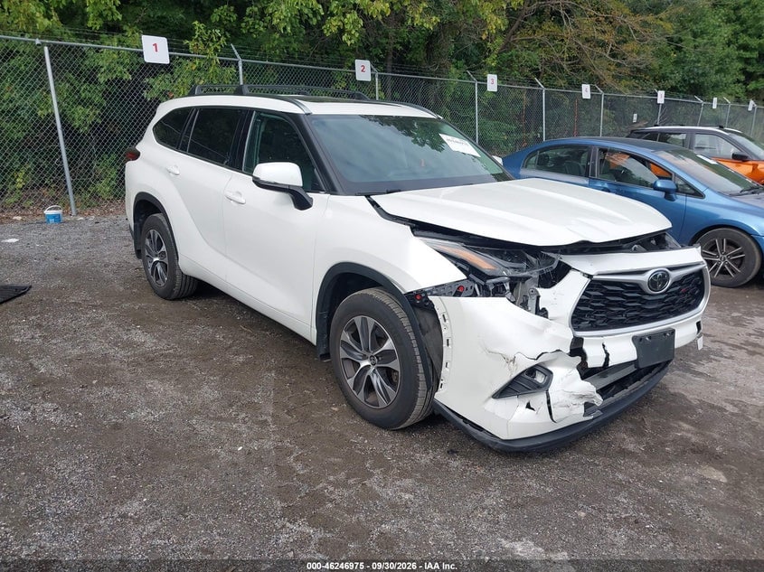 2021 TOYOTA HIGHLANDER XLE | 5TDHZRBH9MS523357 | UPCARS