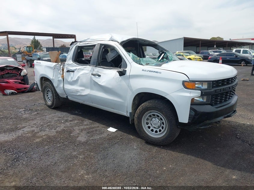 2019 CHEVROLET SILVERADO 1500 WORK TRUCK | 1GCUYAEF1KZ311822 | UPCARS