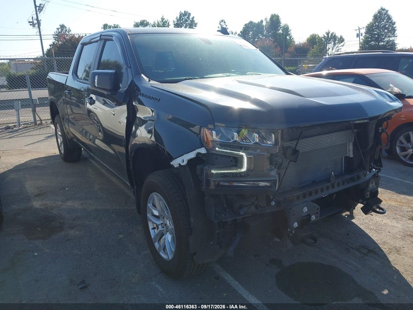 2022 CHEVROLET SILVERADO 1500 LTD 4WD  SHORT BED RST | 1GCUYEED5NZ235368 | UPCARS