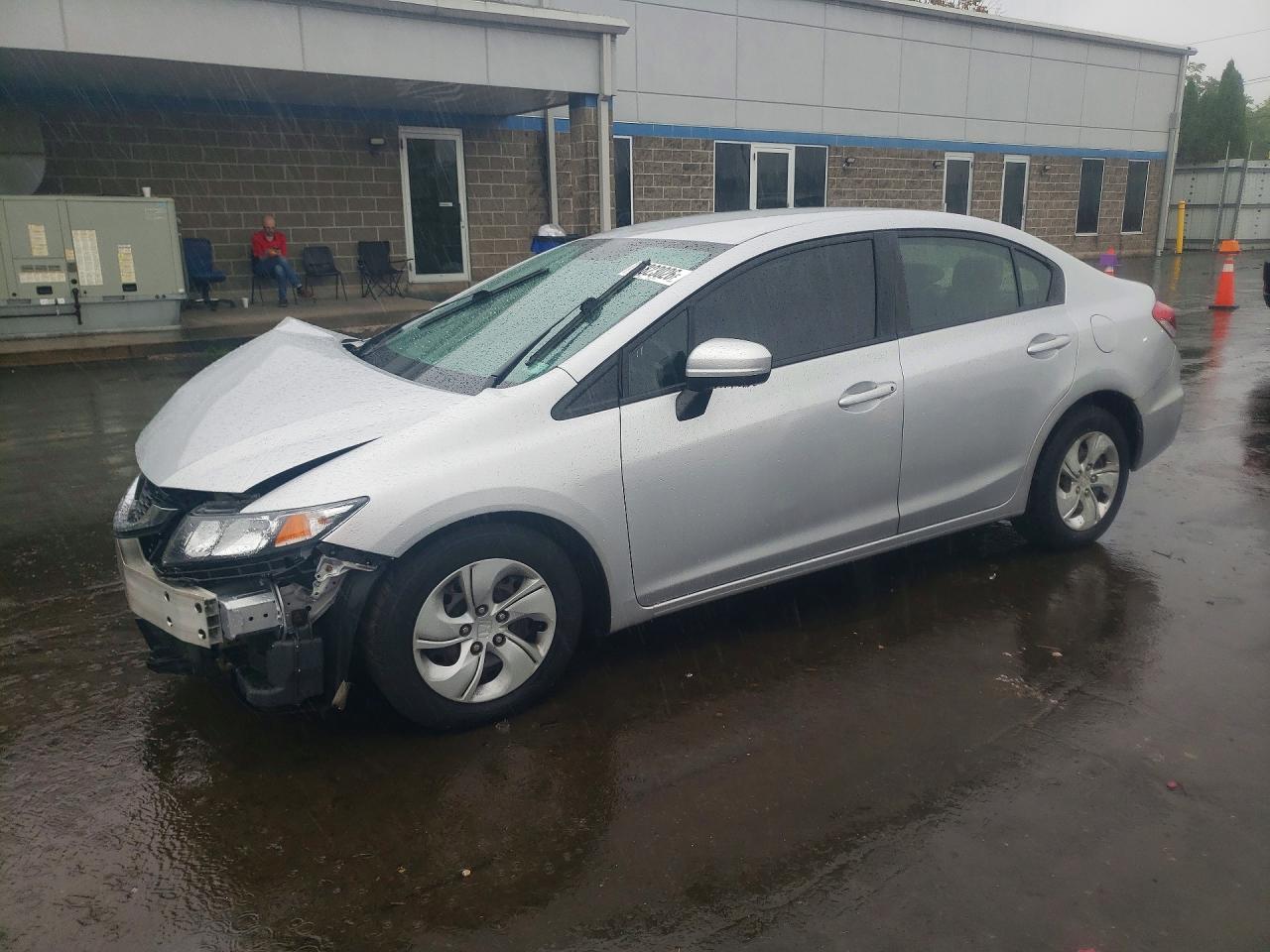 2014 HONDA CIVIC LX | 2HGFB2F56EH509145 | UPCARS