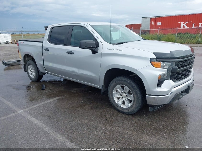 2022 CHEVROLET SILVERADO 1500 4WD  SHORT BED WT | 3GCPDAEKXNG564597 | UPCARS