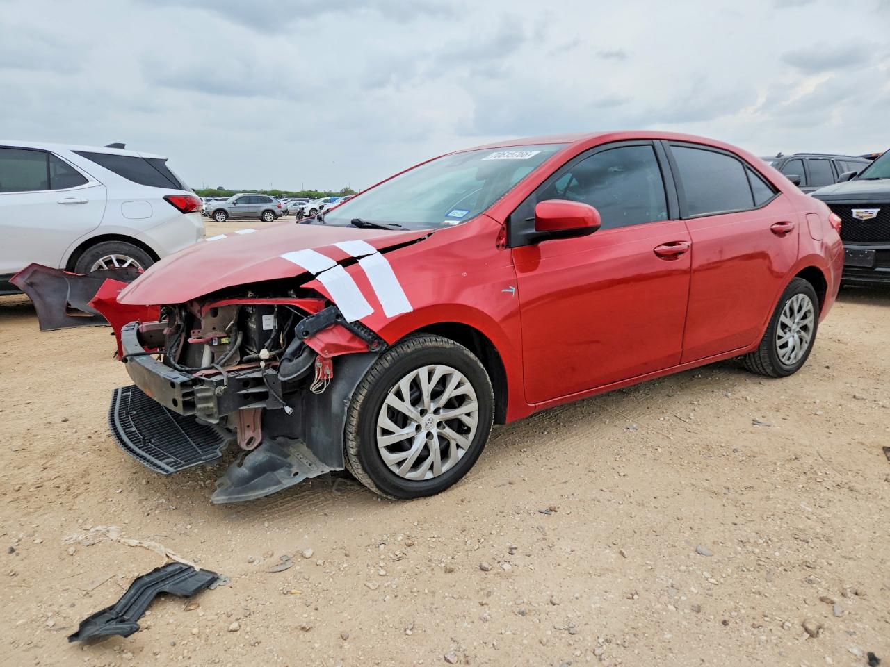 2017 TOYOTA COROLLA LE | 5YFBURHE9HP608070 | UPCARS