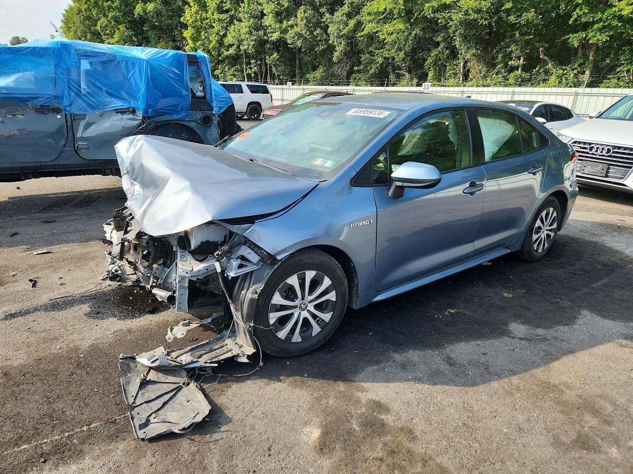 2021 TOYOTA COROLLA LE | JTDEAMDE1MJ029474 | UPCARS