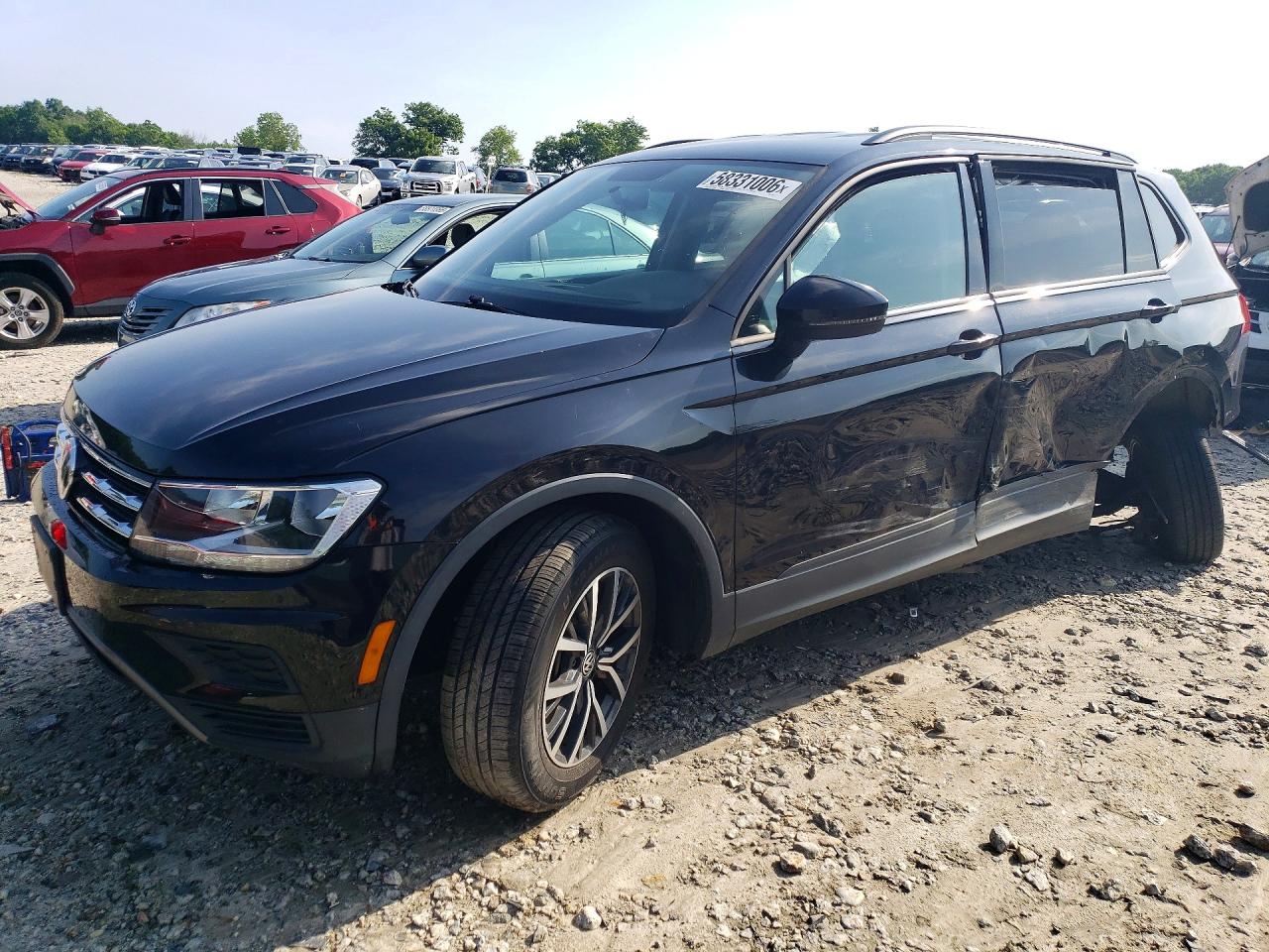 2021 VOLKSWAGEN TIGUAN S | 3VV0B7AX8MM036327 | UPCARS