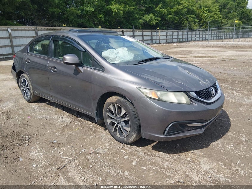2013 HONDA CIVIC EX | 19XFB2F8XDE038538 | UPCARS