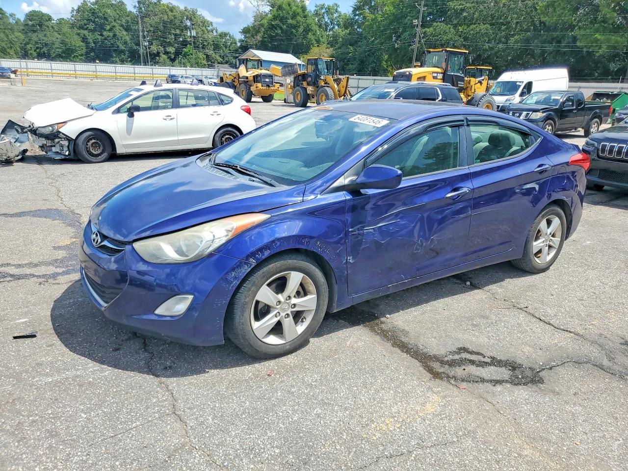 2012 HYUNDAI ELANTRA GLS | 5NPDH4AE6CH142274 | UPCARS