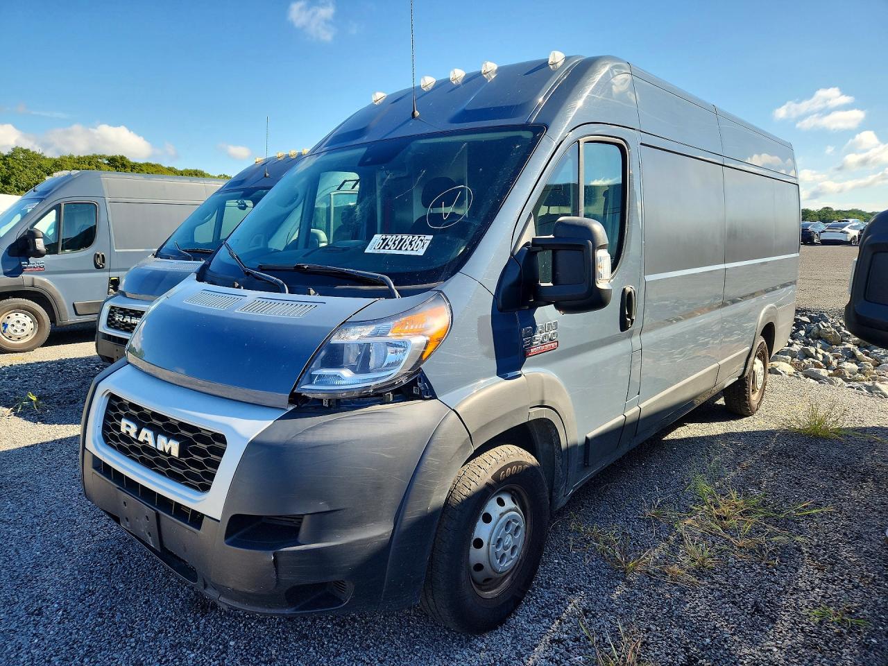 2021 RAM PROMASTER DELIVERY VAN | 3C6MRVJG1ME544351 | UPCARS