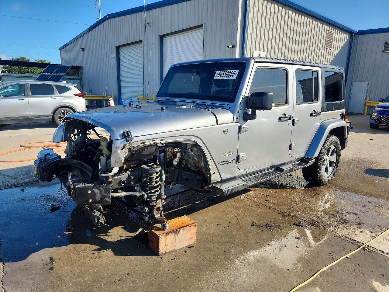 2017 JEEP WRANGLER SAHARA | 1C4HJWEGXHL677379 | UPCARS