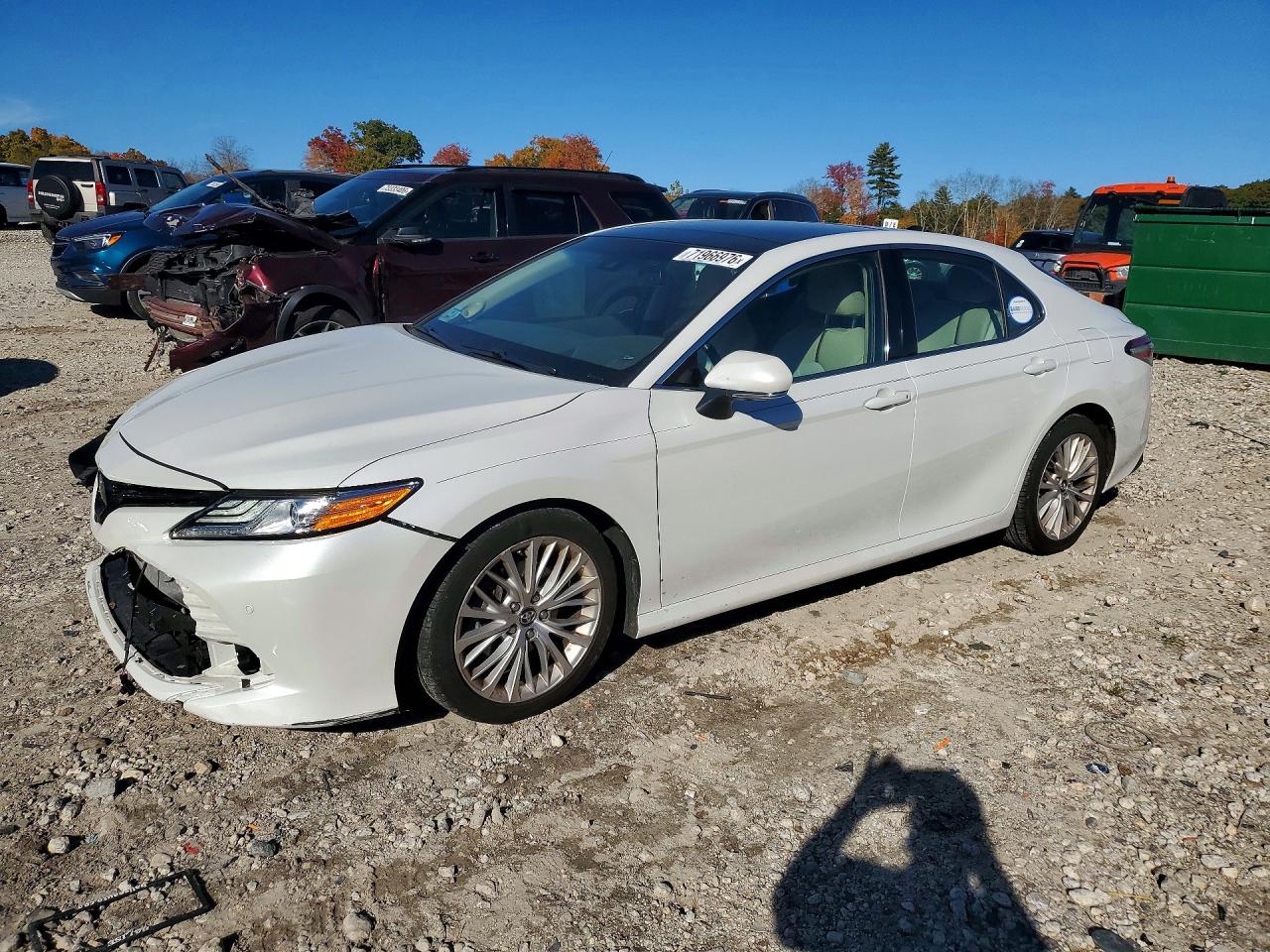 2018 TOYOTA CAMRY XLE V6 | 4T1BZ1HKXJU017744 | UPCARS