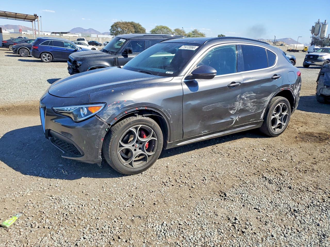 2022 ALFA ROMEO STELVIO | ZASPAKAN0N7D31734 | UPCARS