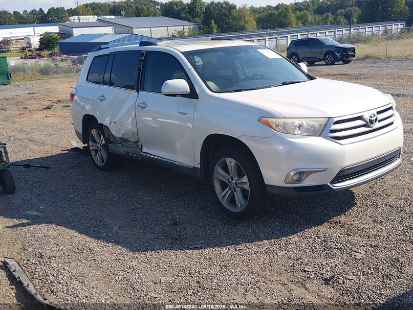 2013 TOYOTA HIGHLANDER LIMITED V6 | 5TDDK3EH6DS244377 | UPCARS