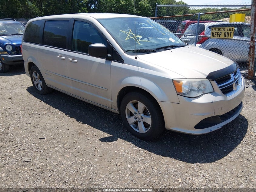 2013 DODGE GRAND CARAVAN SE | 2C4RDGBG8DR517024 | UPCARS