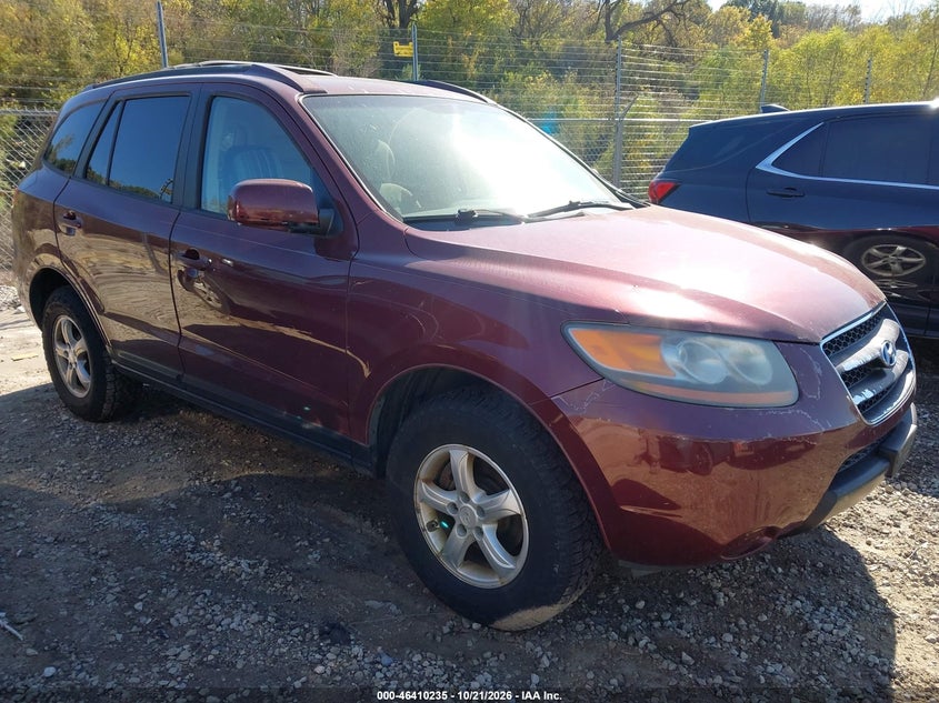 2007 HYUNDAI SANTA FE GLS | 5NMSG13D87H088668 | UPCARS