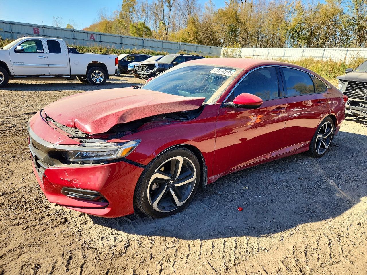 2018 HONDA ACCORD SPORT | 1HGCV1F37JA240228 | UPCARS