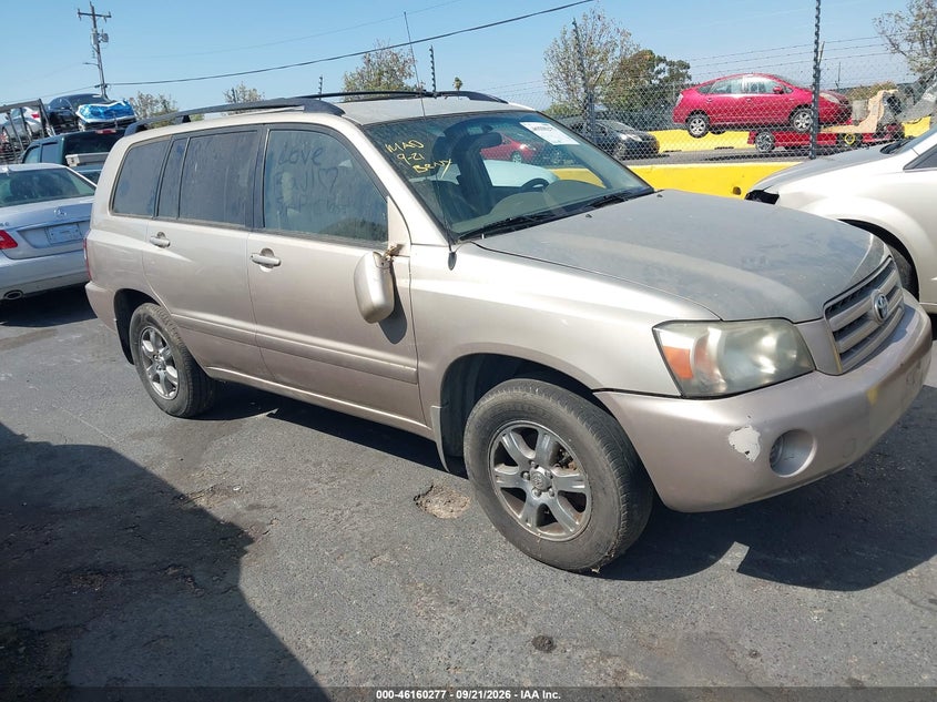 2005 TOYOTA HIGHLANDER V6 | JTEDP21A150090827 | UPCARS