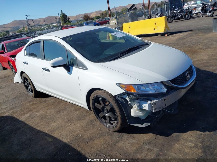 2014 HONDA CIVIC LX | 19XFB2F5XEE274369 | UPCARS