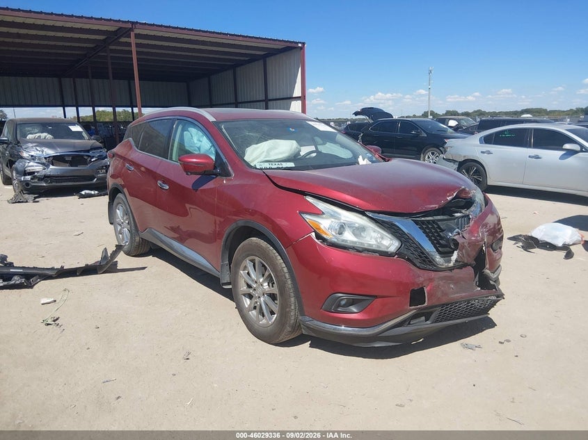 2017 NISSAN MURANO SL | 5N1AZ2MGXHN128253 | UPCARS