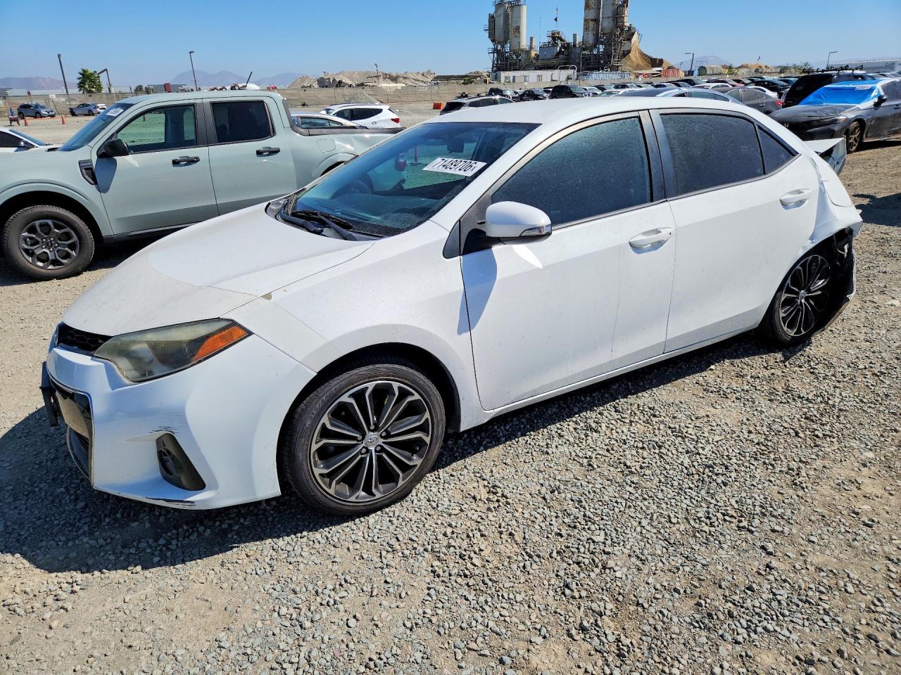 2014 TOYOTA COROLLA S PLUS | 5YFBURHE6EP125843 | UPCARS
