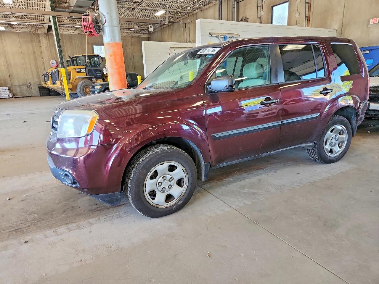 2014 HONDA PILOT LX | 5FNYF4H21EB044385 | UPCARS