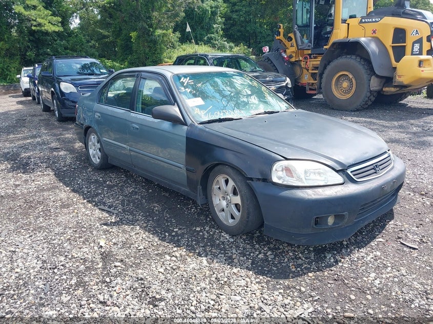 2000 HONDA CIVIC VALUE PACKAGE | 2HGEJ6617YH512840 | UPCARS