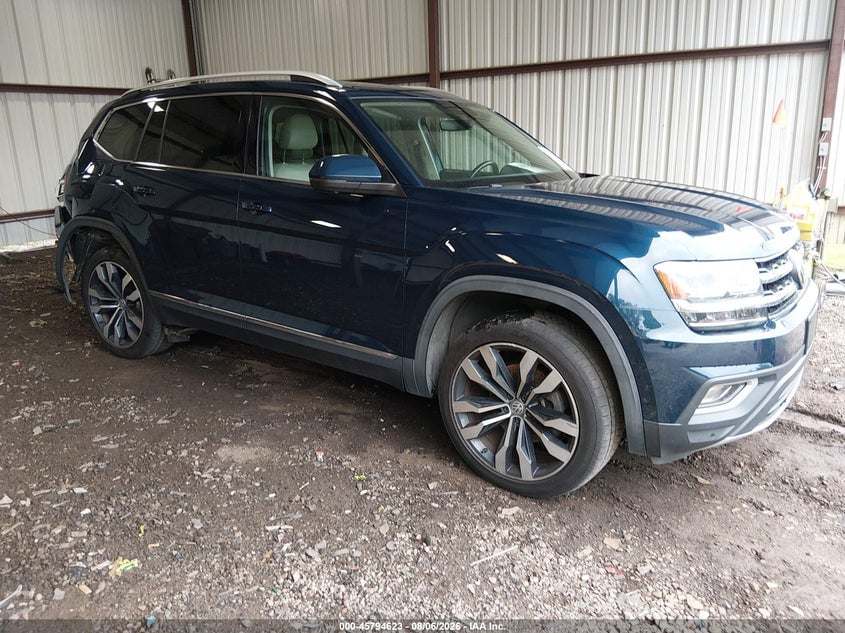 2019 VOLKSWAGEN ATLAS 3.6L V6 SEL PREMIUM | 1V2NR2CA1KC623641 | UPCARS