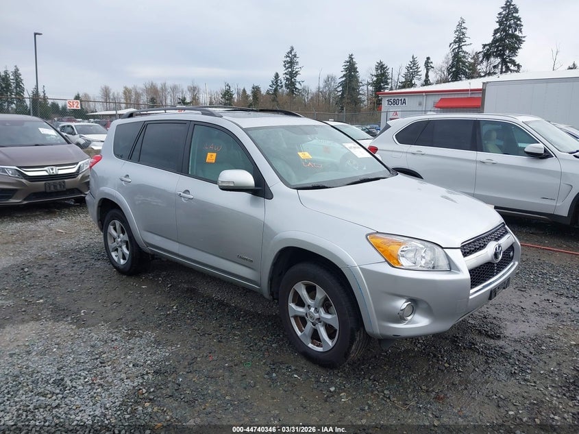 2012 TOYOTA RAV4 LIMITED V6 | 2T3DK4DV0CW090727 | UPCARS