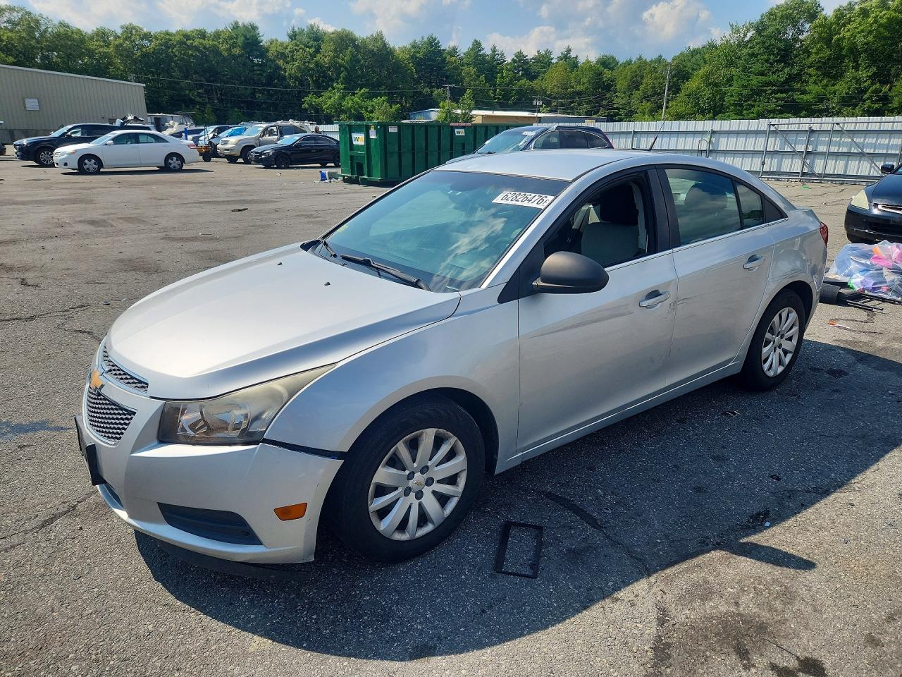 2011 CHEVROLET CRUZE LS | 1G1PC5SH7B7262171 | UPCARS