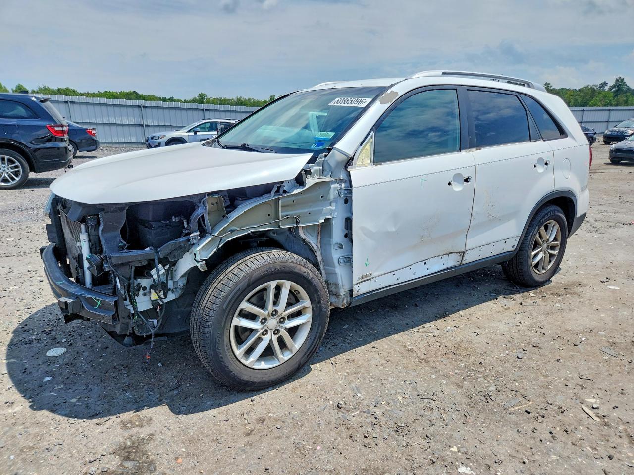 2014 KIA SORENTO LX | 5XYKTDA71EG544432 | UPCARS
