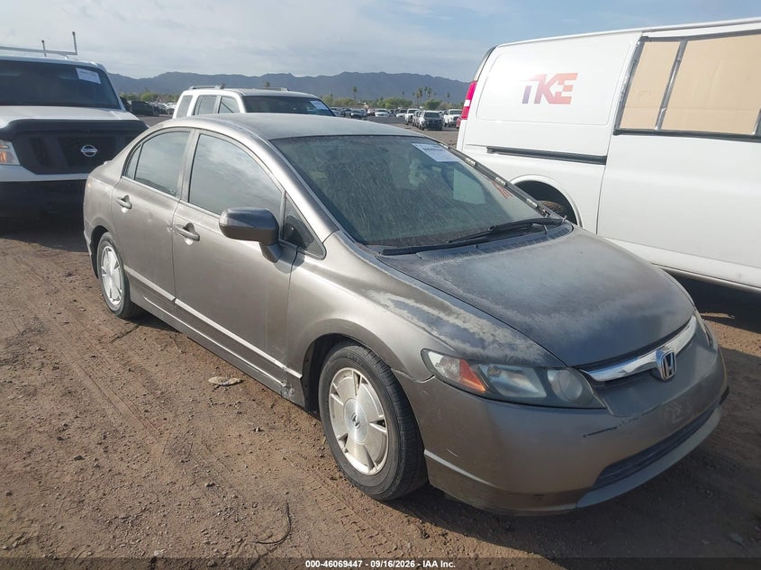 2007 HONDA CIVIC HYBRID | JHMFA36267S009798 | UPCARS