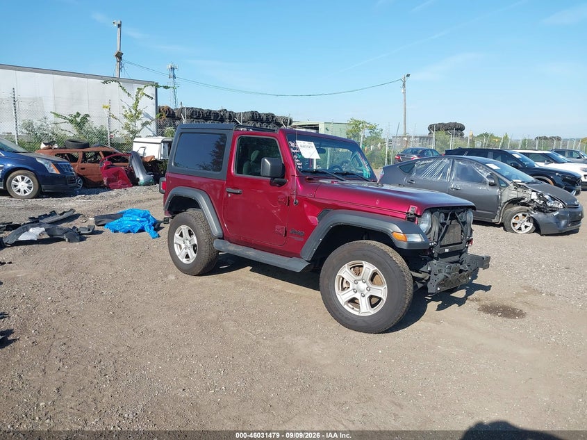 2021 JEEP WRANGLER SPORT S 4X4 | 1C4HJXAG7MW823869 | UPCARS