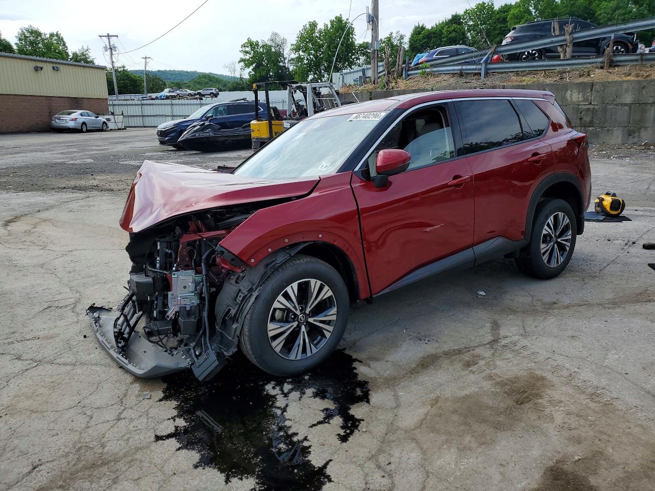 2021 NISSAN ROGUE SV | JN8AT3BB9MW222250 | UPCARS
